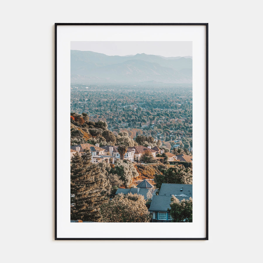 San Fernando Valley Photo Color Poster
