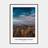 San Fernando Valley Portrait Color No 3 Poster
