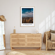 San Fernando Valley Portrait Color No 3 Poster