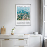 San Fernando Valley Travel Color No 1 Poster
