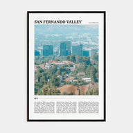 San Fernando Valley Travel Color No 1 Poster