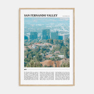 San Fernando Valley Travel Color No 1 Poster
