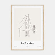 San Francisco Drawn No 2 Poster