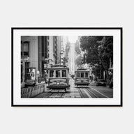 San Francisco Landscape B&W No 2 Poster