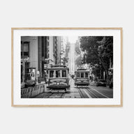 San Francisco Landscape B&W No 2 Poster