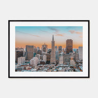 San Francisco Landscape Color Poster