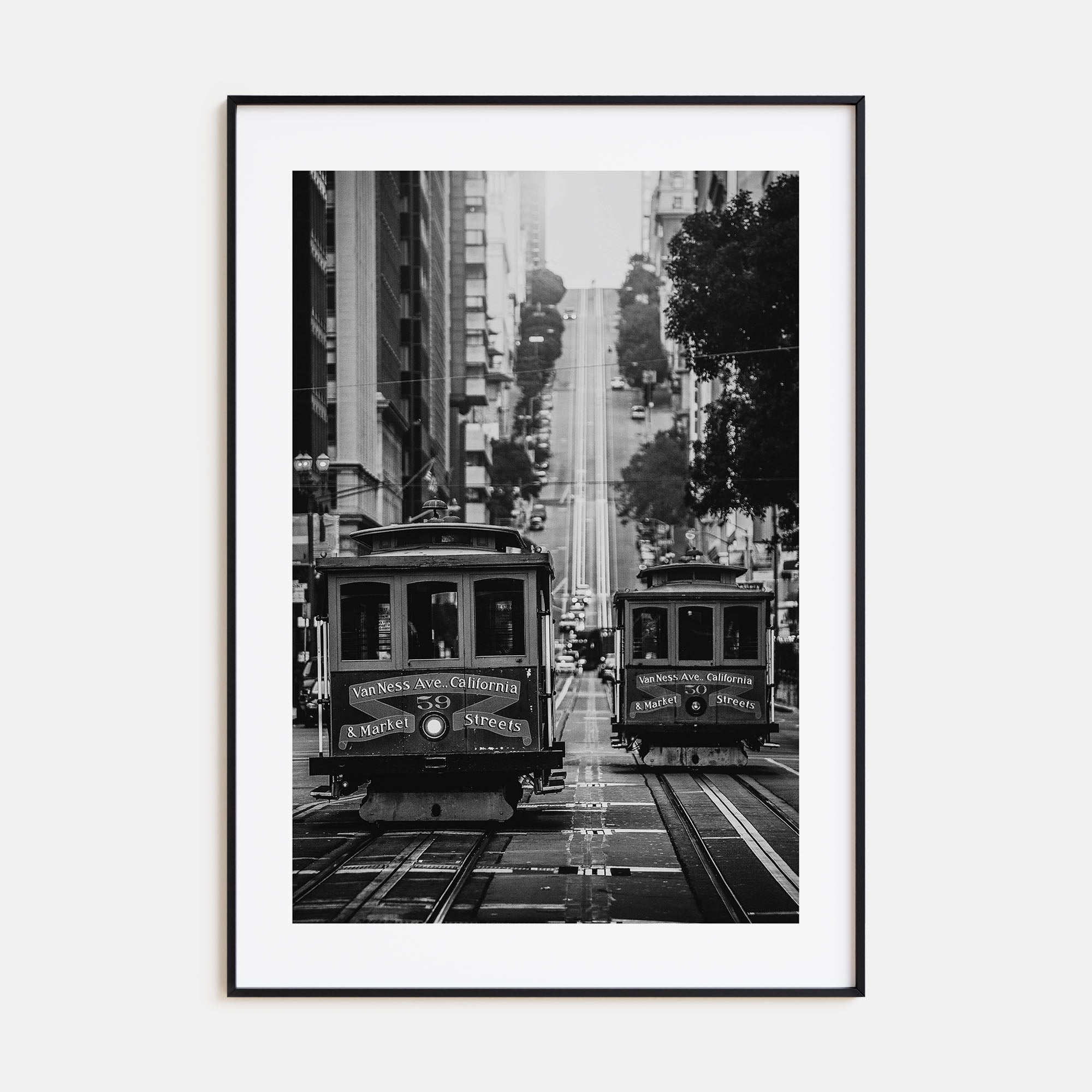 San Francisco Photo B&W No 1 Poster
