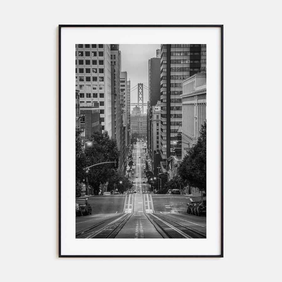 San Francisco Photo B&W No 4 Poster