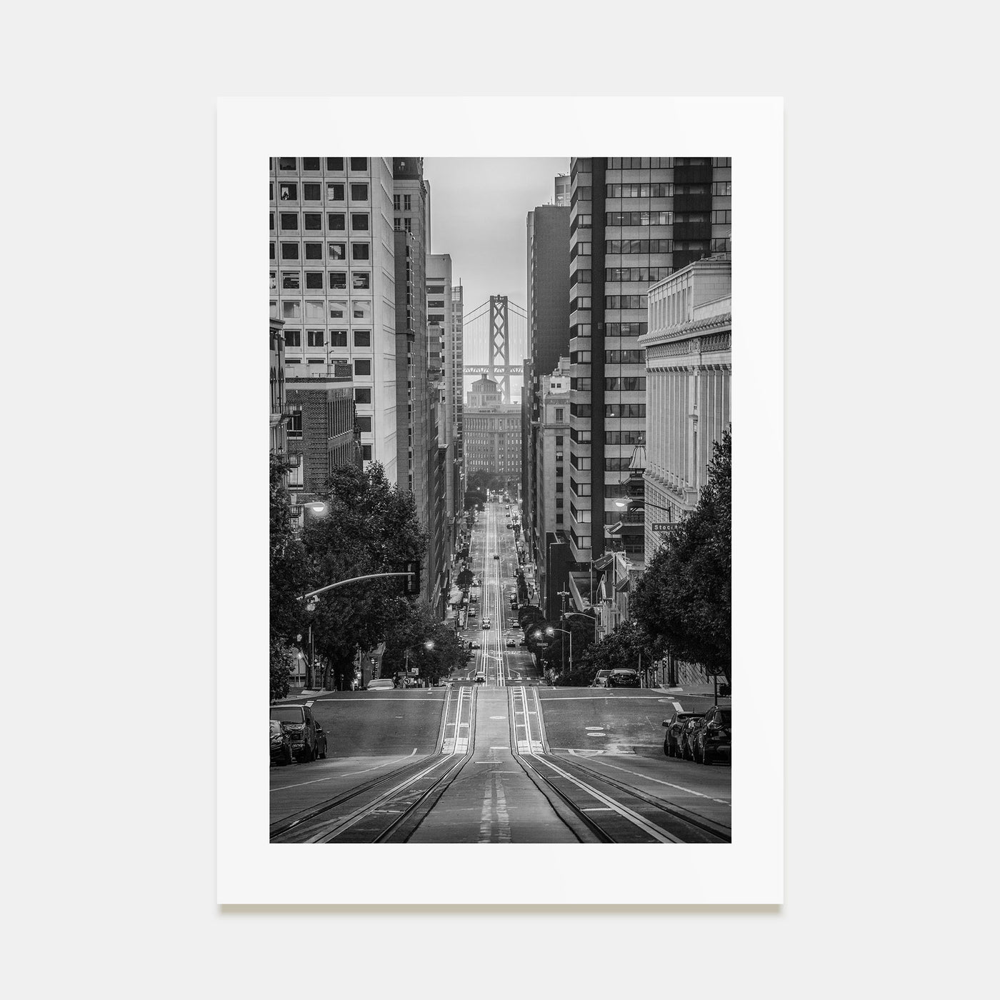 San Francisco Photo B&W No 4 Poster