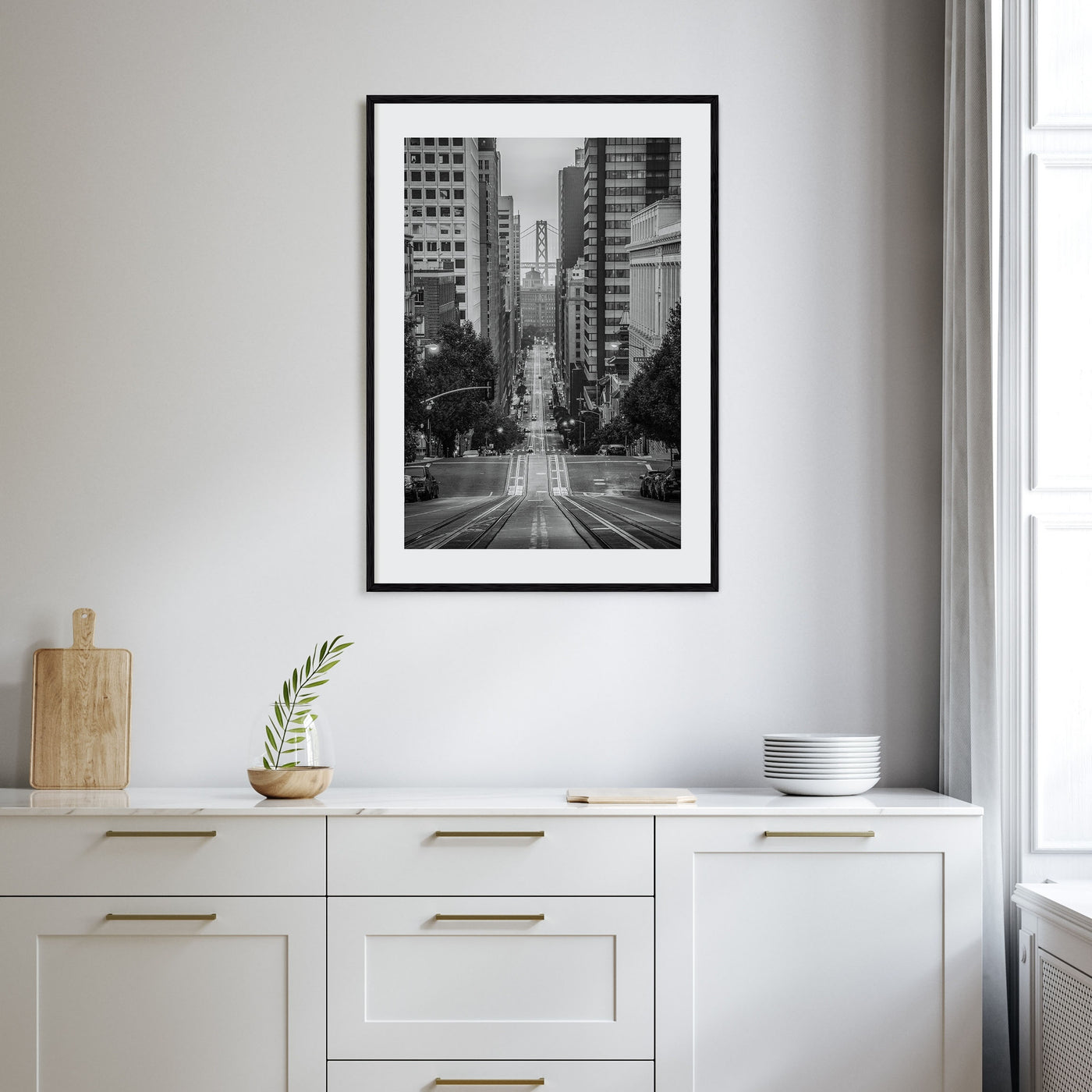 San Francisco Photo B&W No 4 Poster