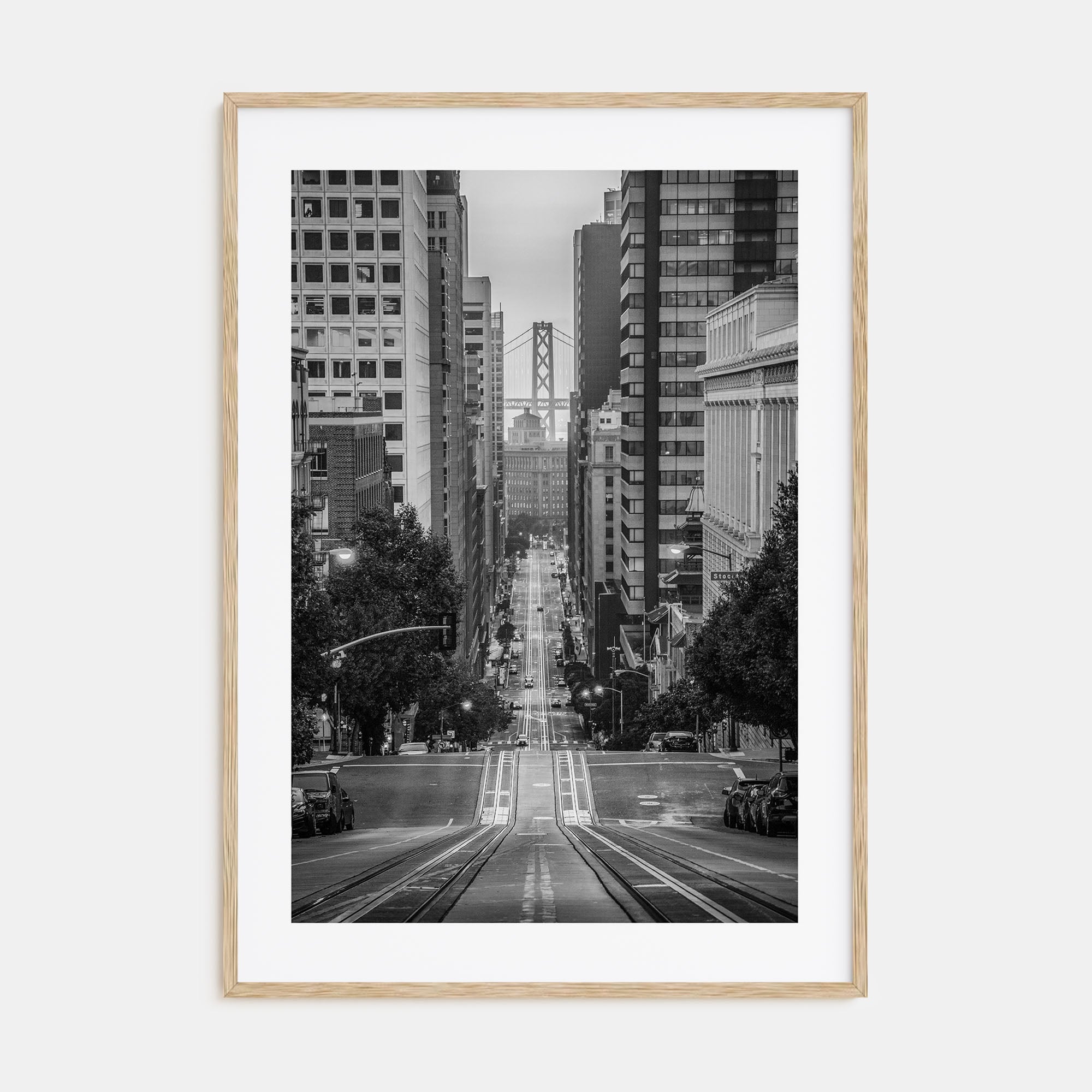 San Francisco Photo B&W No 4 Poster