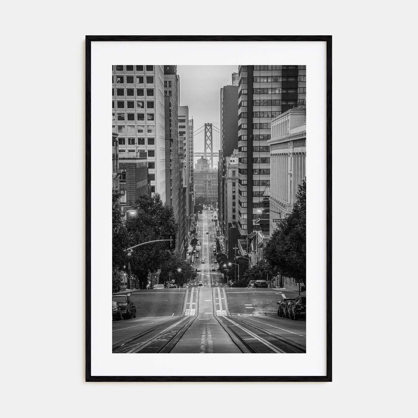 San Francisco Photo B&W No 4 Poster
