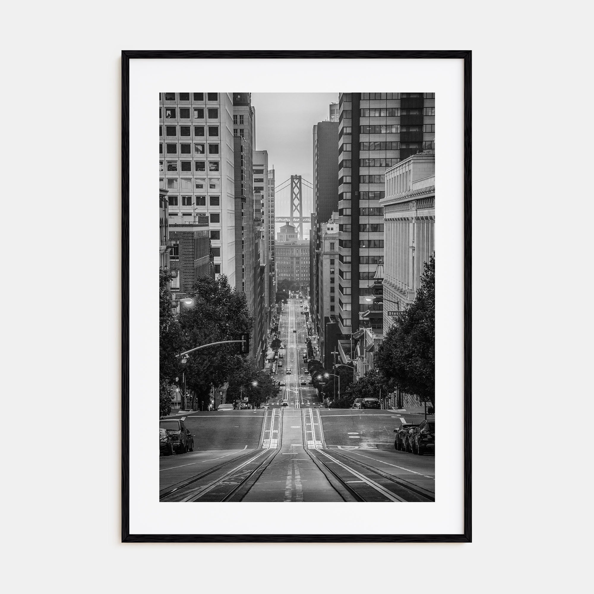 San Francisco Photo B&W No 4 Poster