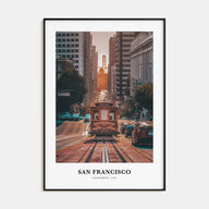 San Francisco Portrait Color No 1 Poster