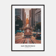 San Francisco Portrait Color No 1 Poster