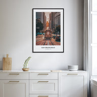 San Francisco Portrait Color No 1 Poster
