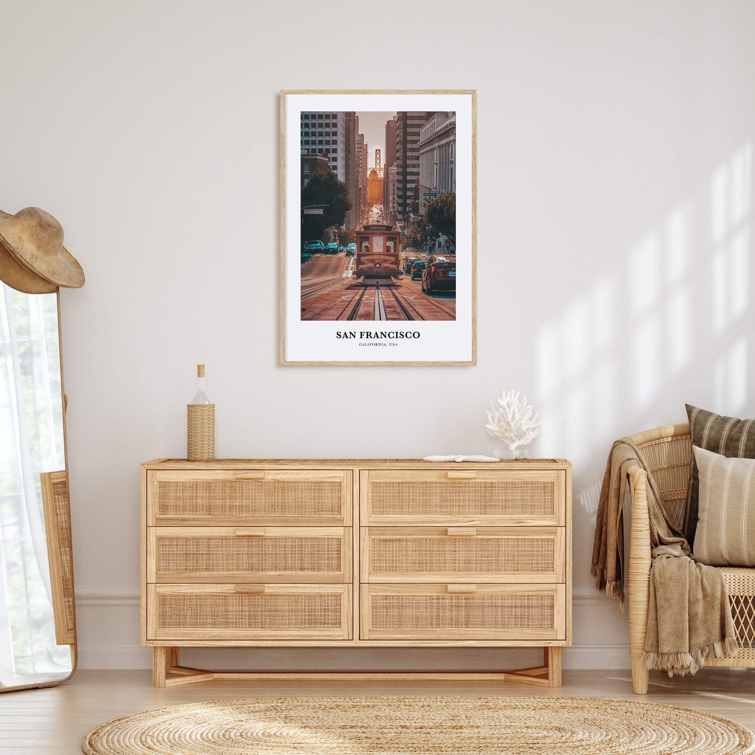 San Francisco Portrait Color No 1 Poster