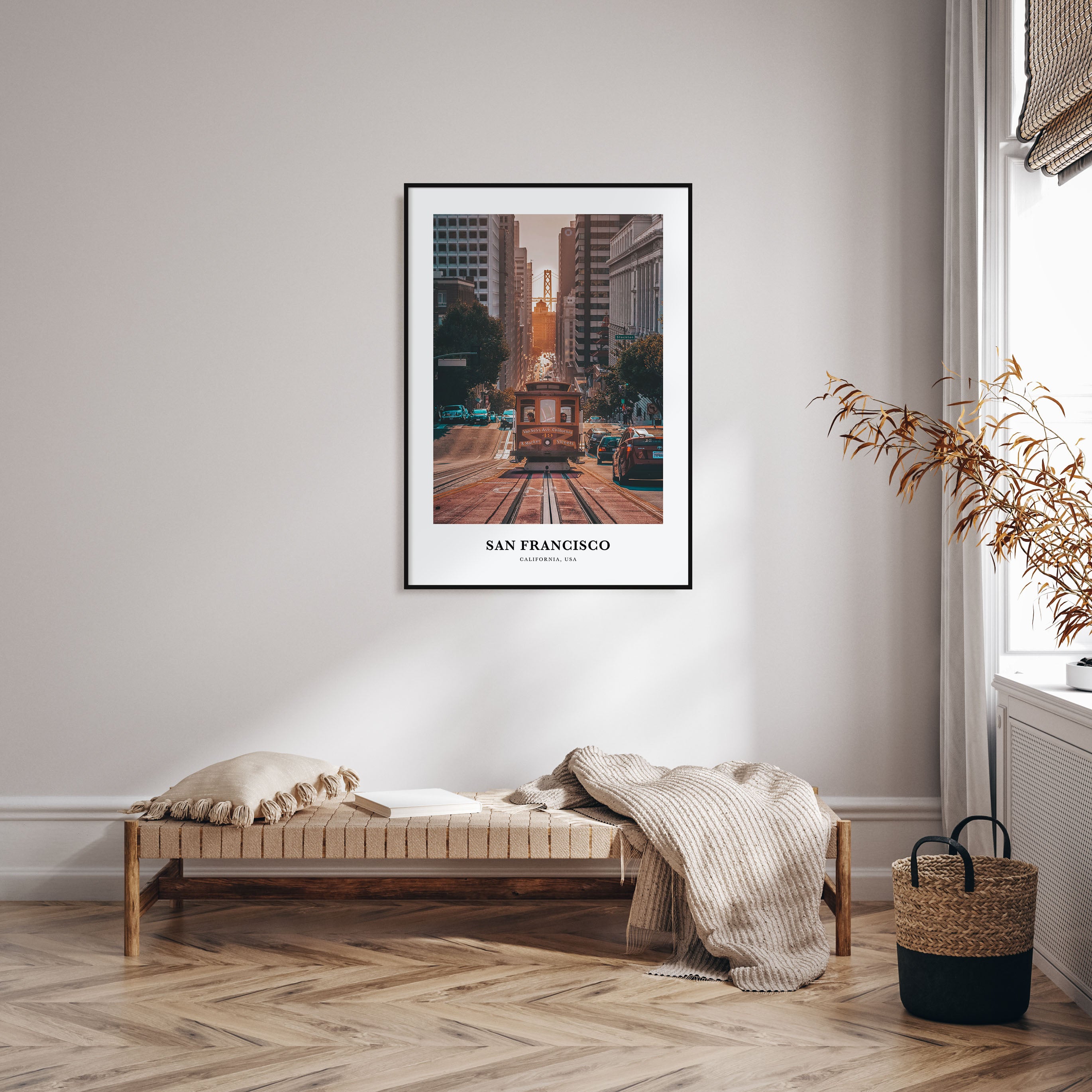 San Francisco Portrait Color No 1 Poster