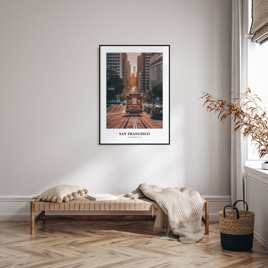San Francisco Portrait Color No 1 Poster