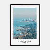 San Francisco Portrait Color No 2 Poster