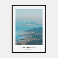 San Francisco Portrait Color No 2 Poster