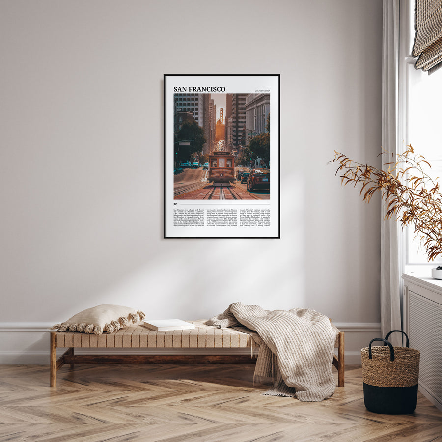 San Francisco Travel Color No 1 Poster