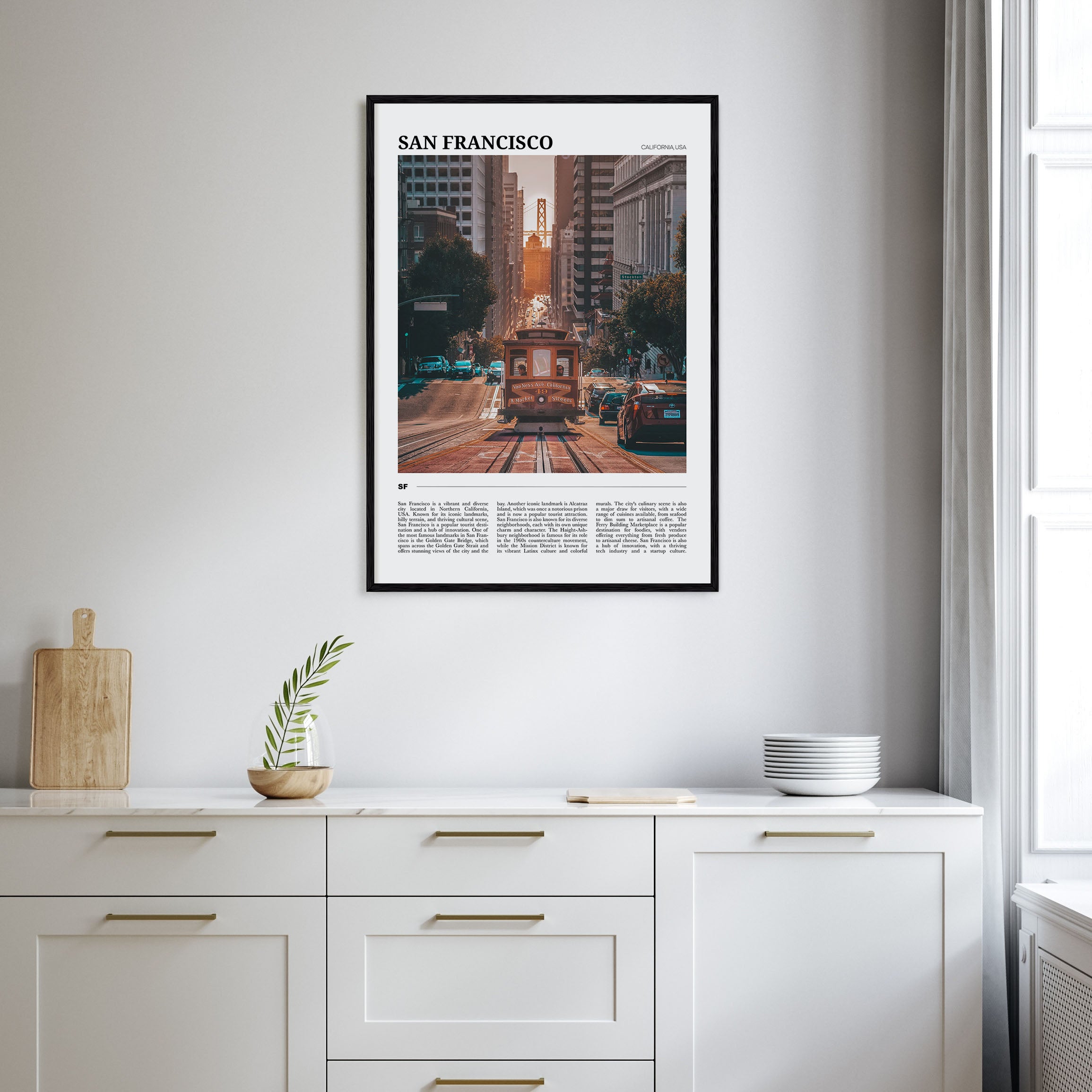 San Francisco Travel Color No 1 Poster