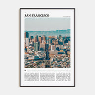 San Francisco Travel Color No 2 Poster
