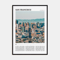 San Francisco Travel Color No 2 Poster