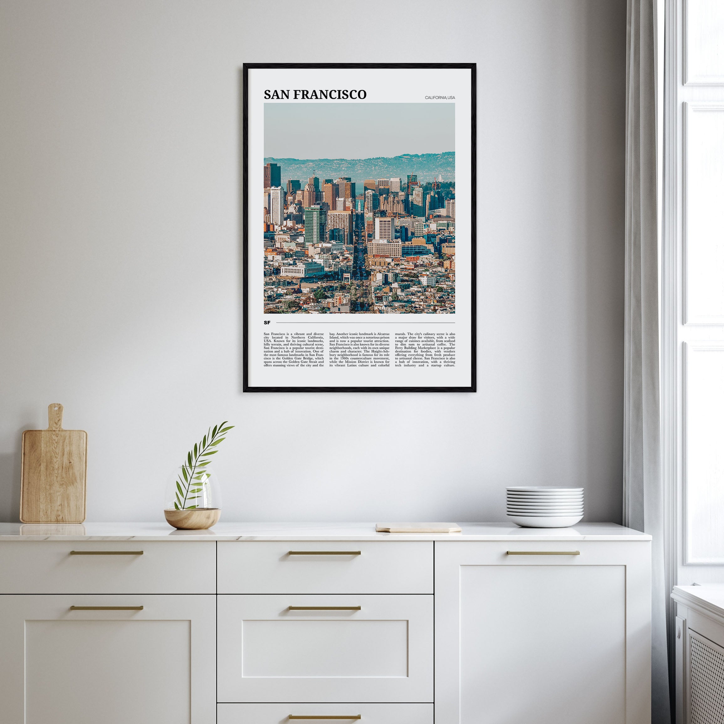 San Francisco Travel Color No 2 Poster