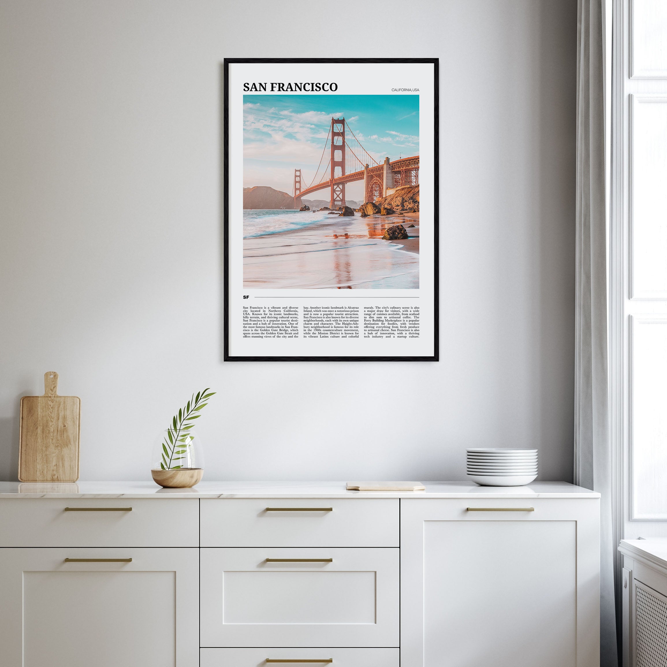 San Francisco Travel Color No 3 Poster