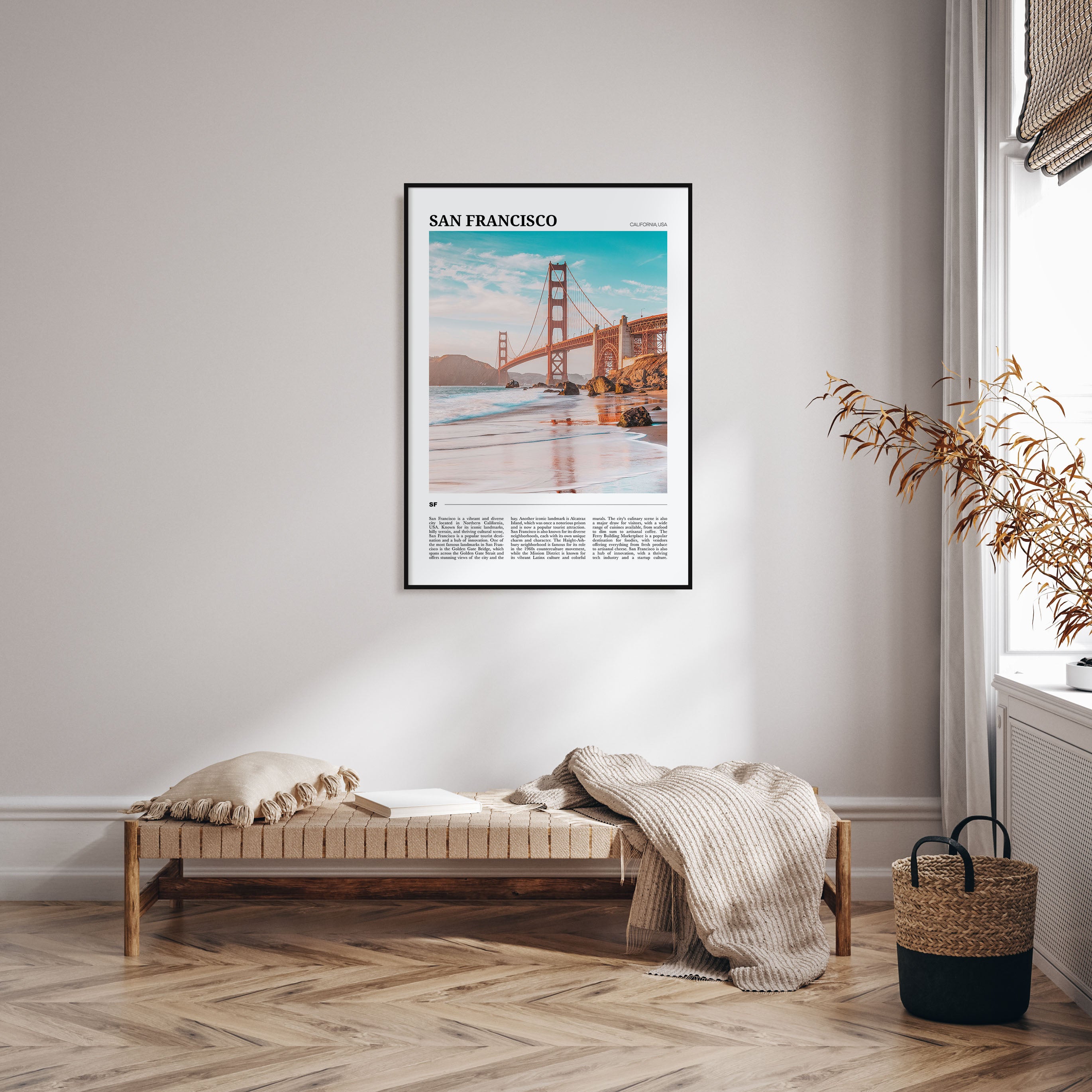 San Francisco Travel Color No 3 Poster