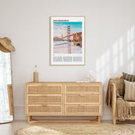 San Francisco Travel Color No 3 Poster