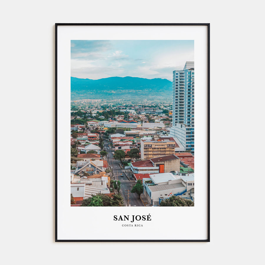 San José, Costa Rica Portrait Color Poster