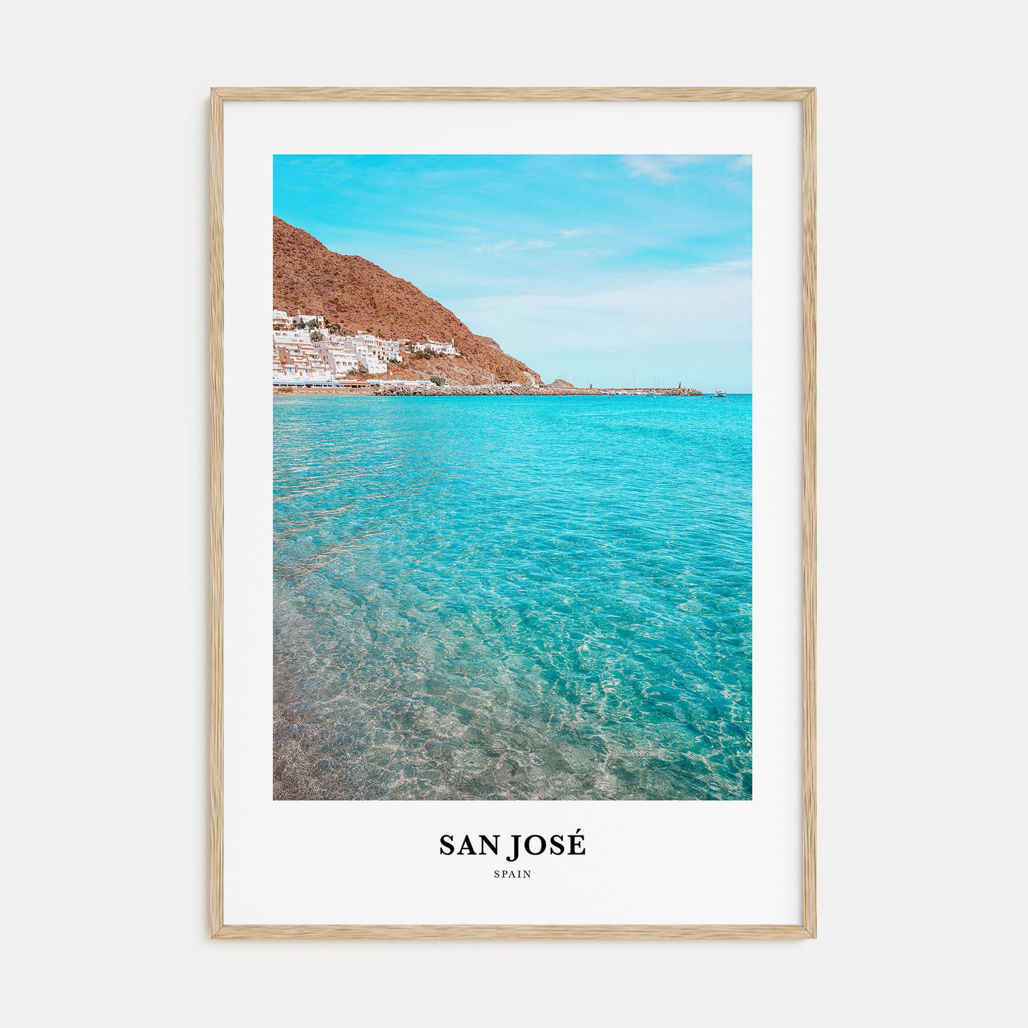 San José, Spain Portrait Color Poster