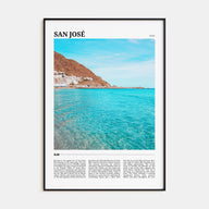 San José, Spain Travel Color Poster
