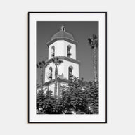 San Juan Capistrano Photo B&W Poster