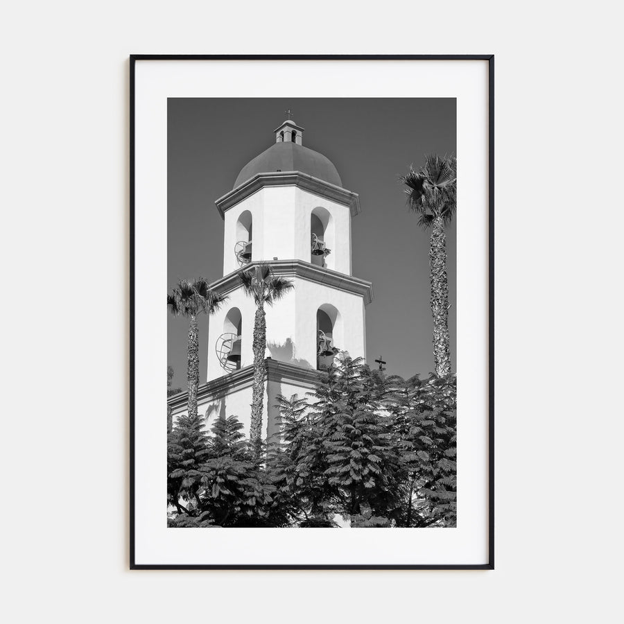 San Juan Capistrano Photo B&W Poster