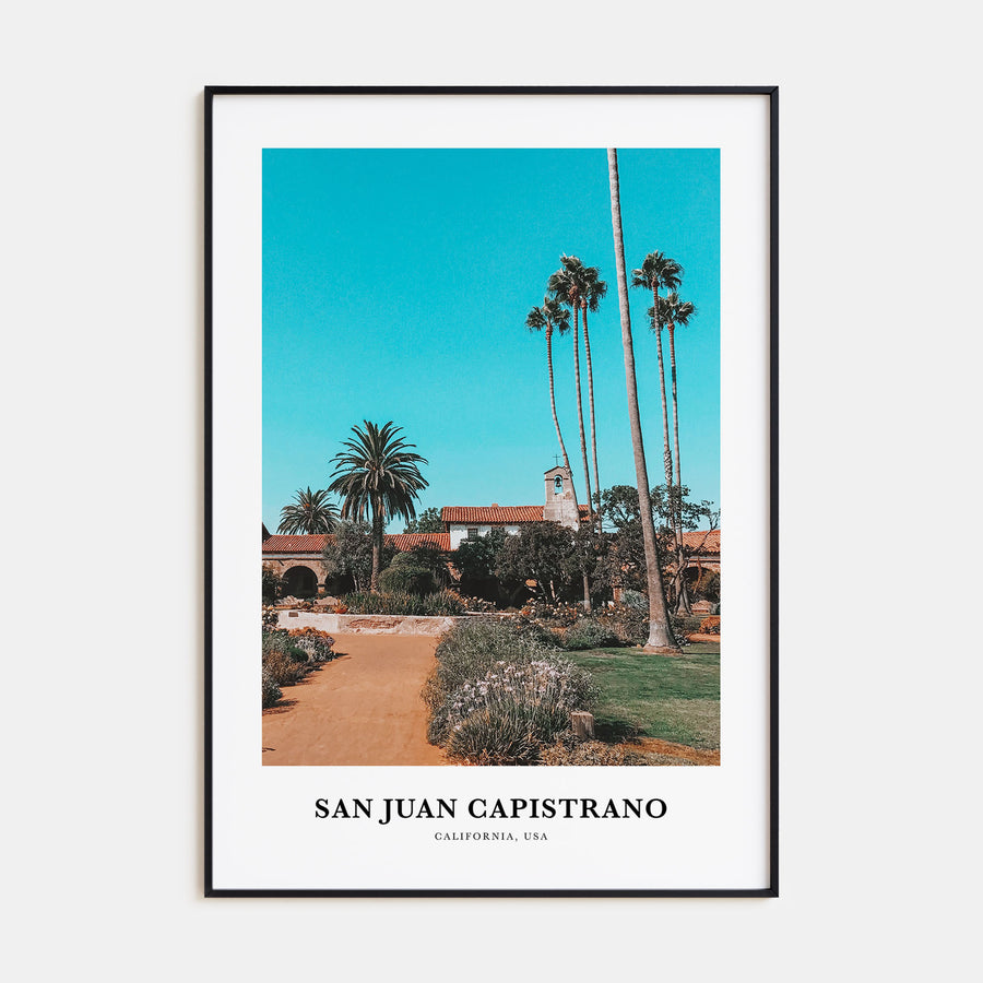San Juan Capistrano Portrait Color Poster