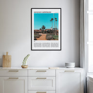 San Juan Capistrano Travel Color Poster