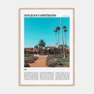 San Juan Capistrano Travel Color Poster