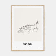San Juan Drawn Poster