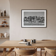 San Juan Landscape B&W Poster