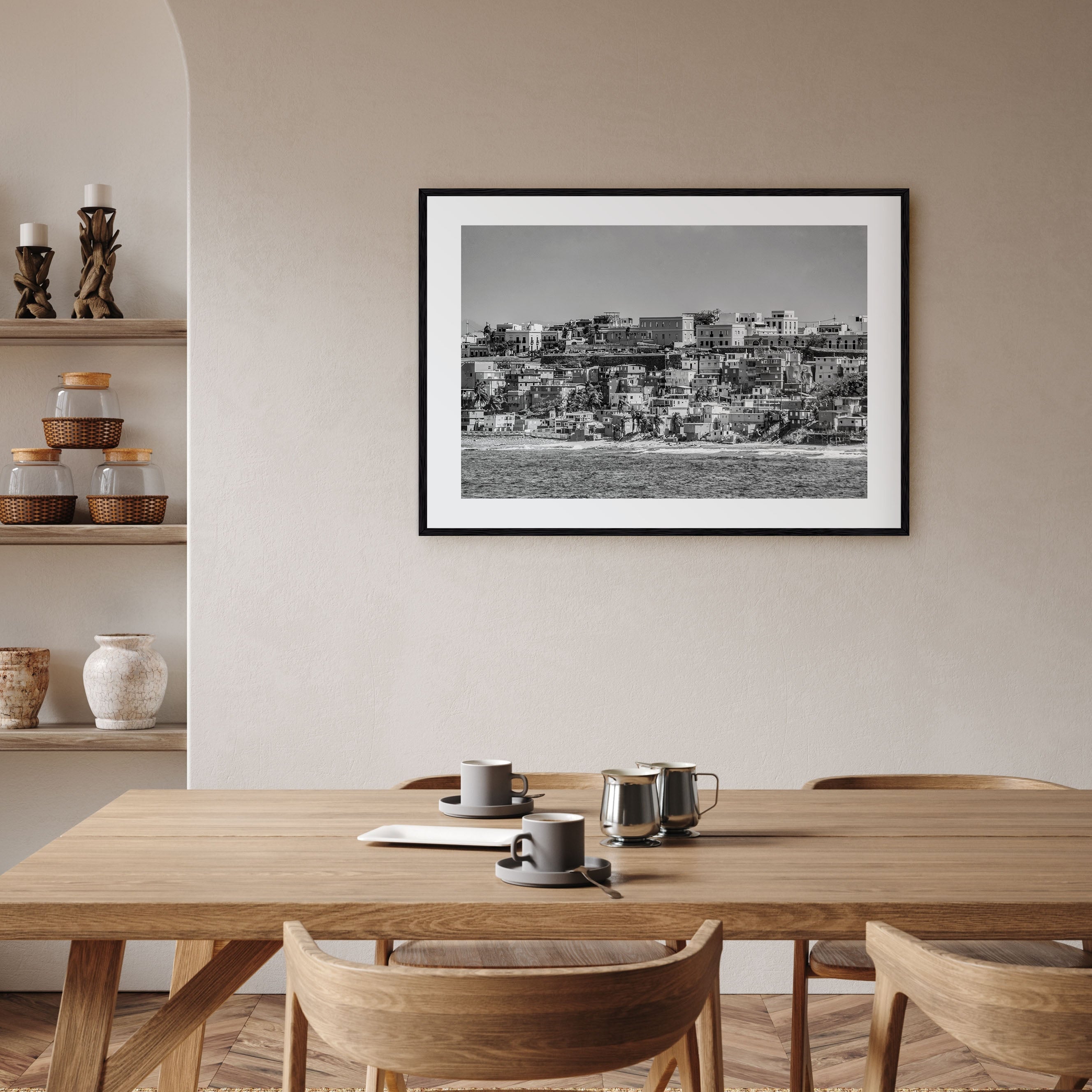 San Juan Landscape B&W Poster