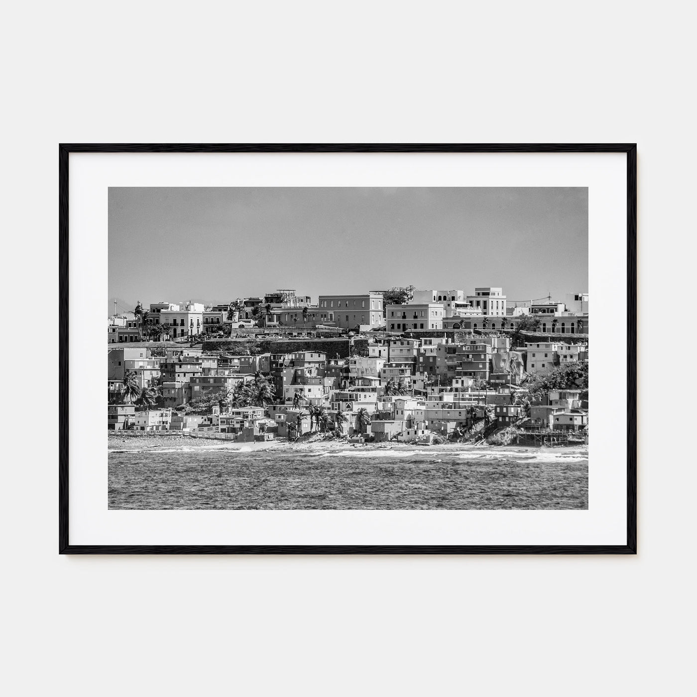 San Juan Landscape B&W Poster