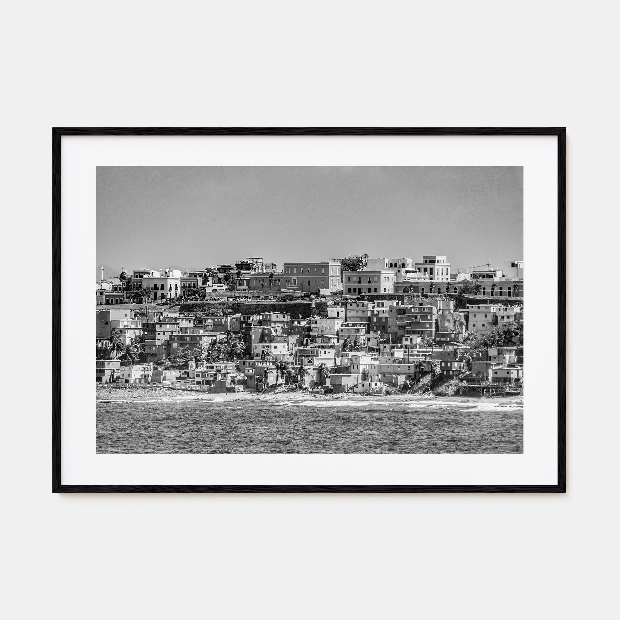 San Juan Landscape B&W Poster