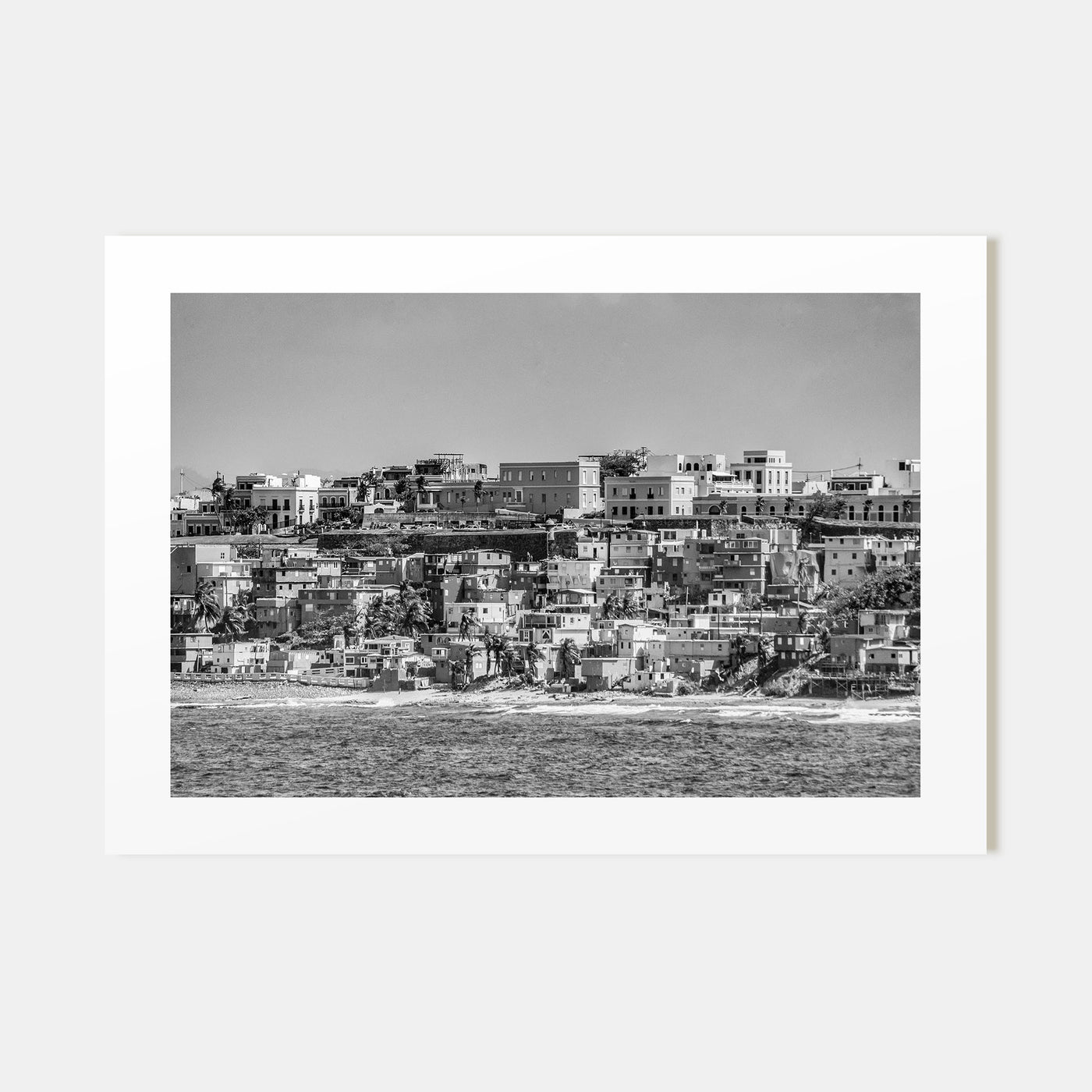 San Juan Landscape B&W Poster