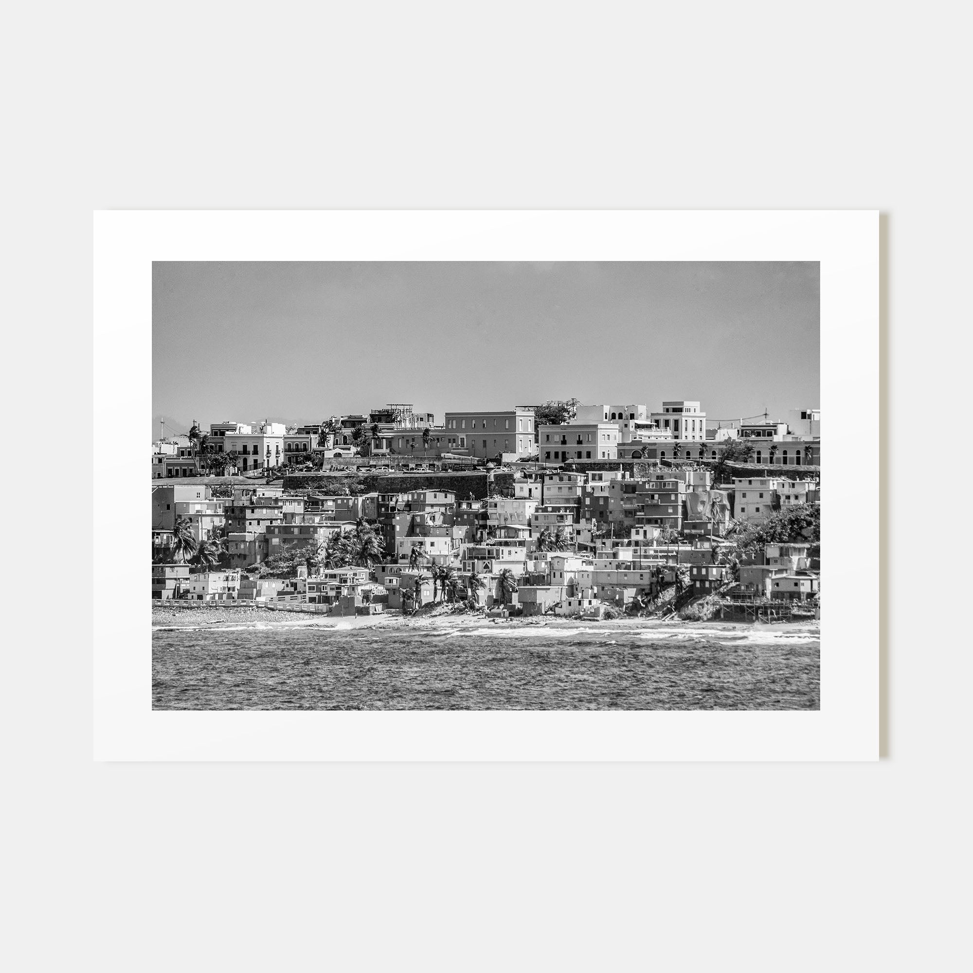 San Juan Landscape B&W Poster
