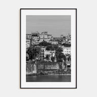 San Juan Photo B&W Poster