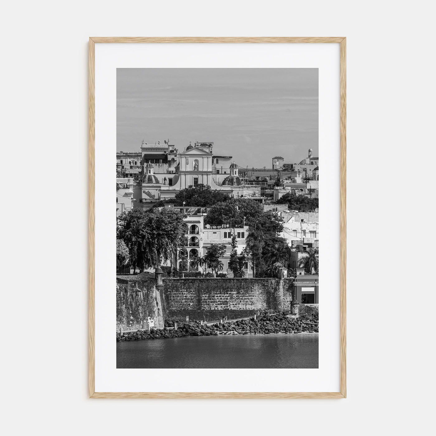 San Juan Photo B&W Poster